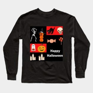 Halloween Ghostly Party Long Sleeve T-Shirt